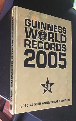 GUINNESS BOOK OF WORLD RECORDS 2005 SPECIAL 50TH EDITION 3