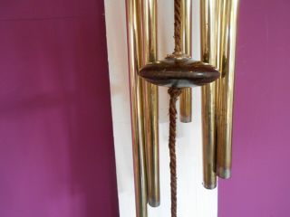 Brass Antique wall mounted ' CATHEDRAL ' VICTORIAN DINNER CHIMES 3