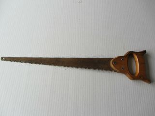 Vintage 2 - Sided Hand Saw 18” Long Pruning Or Cutting?