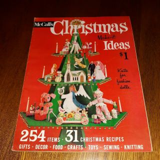Vintage 1963 Christmas Make It Ideas Kitschy Crafts Time Warp Families