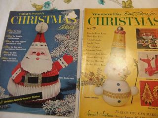 7 Vintage Christmas Magazines Today ' s Woman McCalls Womans Day 1958 - 1962 3