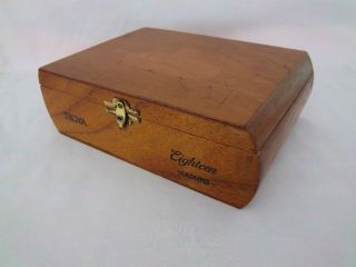 Troya Cigar Wood Box (empty) Dominican Republic Imported Casa Real Wooden Box 2