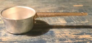 Foley Standard Coffee Measure 1/8 Cup Scoop Spoon 2 Tbsp Aluminum Copper Vintage