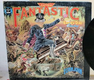 Vintage Album - Elton John - Captain Fantastic & The Brown Dirt Cowboy 1975 MCA 3