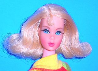 Vintage 1969 Pale Blonde Marlo Flip Twist N Turn Tnt Barbie 1160 Japan