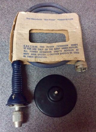 Vintage Kirby Handi - Butler Power Extension Shaft Attachment Black