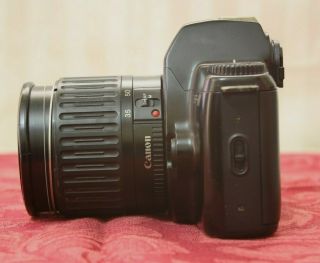 VINTAGE CANON EF - M 35mm FILM CAMERA 1991 - 93 with CANON EF 35 - 80mm LENS 3