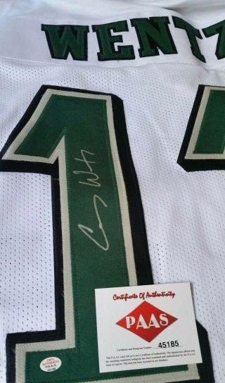 Carson Wentz Signed Autographed Philadelphia Eagles Jersey 2