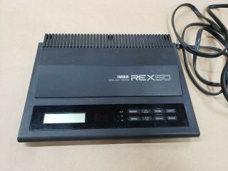 Yamaha Rex50 Reverb And Effects Processor Vintage 80 
