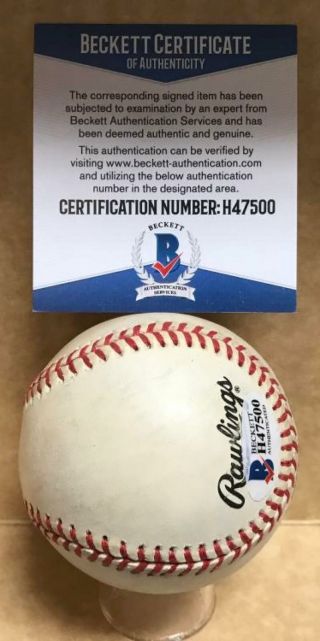 LARRY WALKER COLORADO ROCKIES SIGNED AUTO 1998 ALL STAR GAME BASEBALL H47500 2