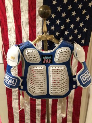 Vintage Oneal Usa Chest Protector Motorcross Motorcycle Racing Nos