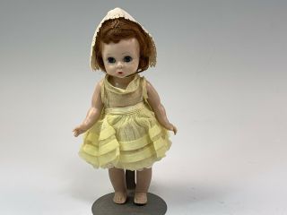 Vintage Madame Alexander Bent Knee Walker 7 - 1/2 " Doll