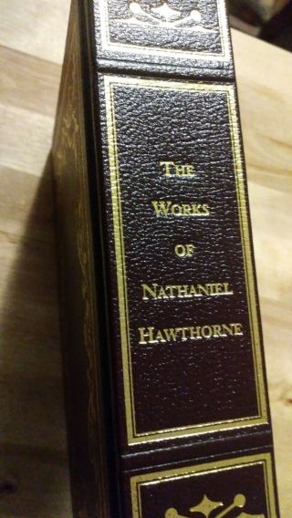 Of Nathaniel Hawthorne Mosses From Old Manse Scarlet Letter House 7 Gables