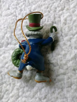 Disney Avon Vintage 1992 Donald Duck Scrooge Christmas Ornament U - 17 3