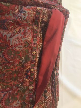 Vintage Ralph Lauren Sateen Sheets Galahad Aragon Medieval Duvet Cover - handmade. 2