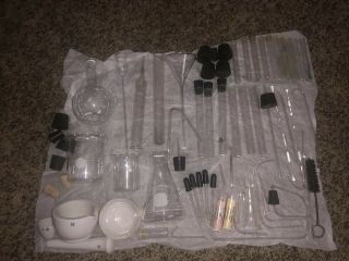 Chemistry Glassware Vintage Pyrex Coors And Others