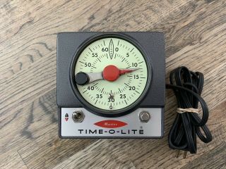 Vintage Master Time - O - Lite M - 72 Darkroom Safelight Enlarger Timer