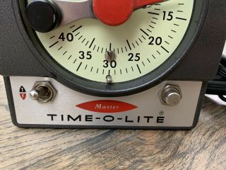 Vintage Master Time - O - Lite M - 72 Darkroom Safelight Enlarger Timer 3