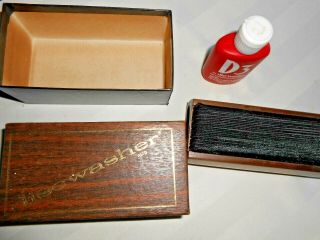 Vintage Discwasher D3 Vinyl Lp Record Cleaning Cleaner Washer W/ Box