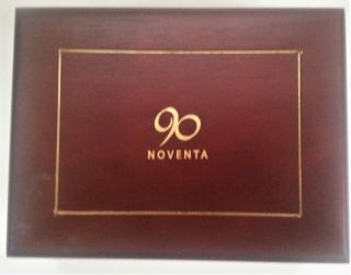Solid Wood Empty Cigar Box - Carlos Torano Santiago Noventa -