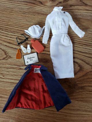 Vintage Barbie Doll Clothes.  Registered Nurse Outfit 991.