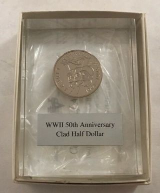 Vintage Ww2 50th Anniversary Coin Commemorative Clad Half Dollar 1995