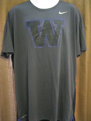 Nike Dri - Fit University Of Washington Huskies Shirt Sz Xl