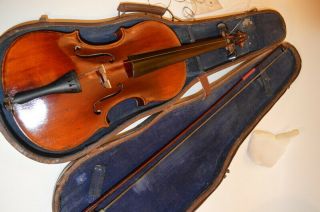 Antique Old Violin Very Fine Old Violin Sound Wonder Italian Inside Date Marck