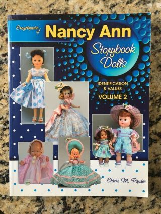 Vintage Nancy Ann Storybook Doll Blue Book Baby And Plastic Dolls By E.  Pardee