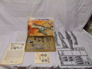 Vintage Hasegawa P - 510 Mustang fighter aircraft plane 1/32 scale JS - 086:500 Japa 2