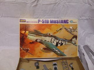 Vintage Hasegawa P - 510 Mustang fighter aircraft plane 1/32 scale JS - 086:500 Japa 3