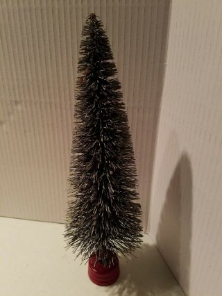 Vintage Vintage Bottle Brush Christmas Tree - 13 Inches Tall