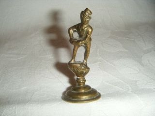 Vintage Brass Charles Dickens Pipe Tamper
