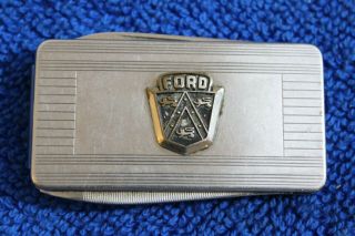 Vintage Ford Money Clip Pen Knife Tool Accessory Badge Logo Deluxe Fairlane F150