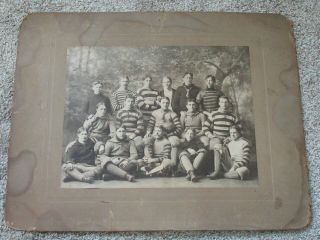 Antique Photo Osu Ohio State University Football Team College 11 " X 13 "