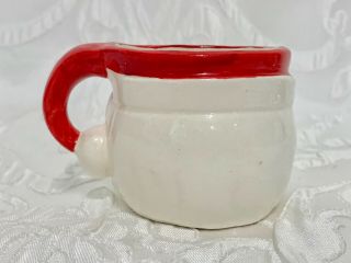 Vintage Lee Wards LeeWards Santa Claus Ceramic Christmas Mug Made in Japan 2