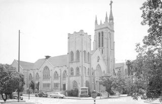 Rppc First Methodist Church,  Glendale,  Ca C1940s Vintage Postcard