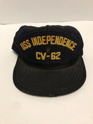 Vintage Uss Independence - Cv - 62 Hat Vintage (1779) Ballcap