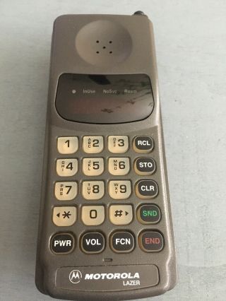 Vintage Motorola Brick Cell Phone Cellular Phone.