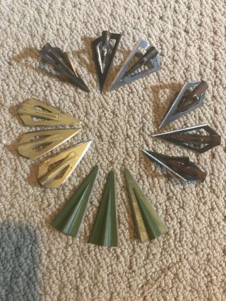 Broadheads,  Grizzly,  Bear,  Vintage Magnum I And Ii’s,  One Dozen