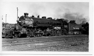 9d475 Rp 1940s Denver Rio Grande Western Railroad 2 - 6 - 6 - 2 Locomotive 3300