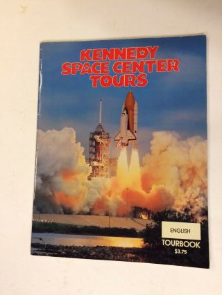 Vintage Kennedy Space Center Tours Tourbook Program Space Shuttle Rockets