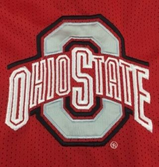 OHIO STATE football embroidered jersey kids large Buckeyes OSU polyester Starter 2