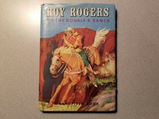 Vintage Roy Rogers On The Double - R Ranch 1951 1st Edition - A Sandpiper Book