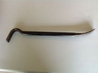 24 - Inch Vintage Pinch Pry Crow Bar Levering Prying Tool Marked Hk 80