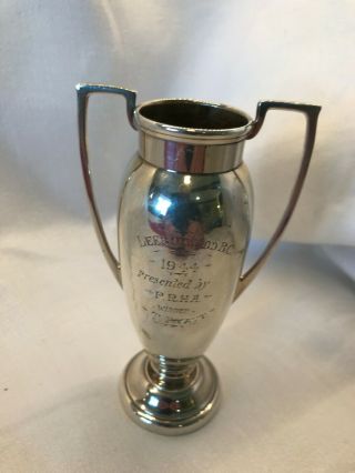 Solid Silver Sport Club Cup Ww Ii 1944 Leebotwood Bc Boys Club 90g 14 Cm Tall