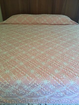 Vintage Chenille Bedspread Color - Cabin Craft (?) 2