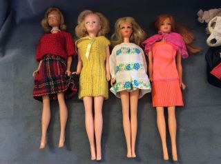 Vintage Estate 1966 Mattel Barbie Dolls & Doll Clothing Shoes