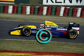 Racing 35mm Slide F1 - Toshio Suzuki - Larrousse - 1993 Japan Formula 1