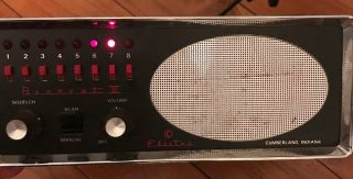 Vintage Electra Model Bc Iii 3 Bearcat 8 Channel Radio Receiver